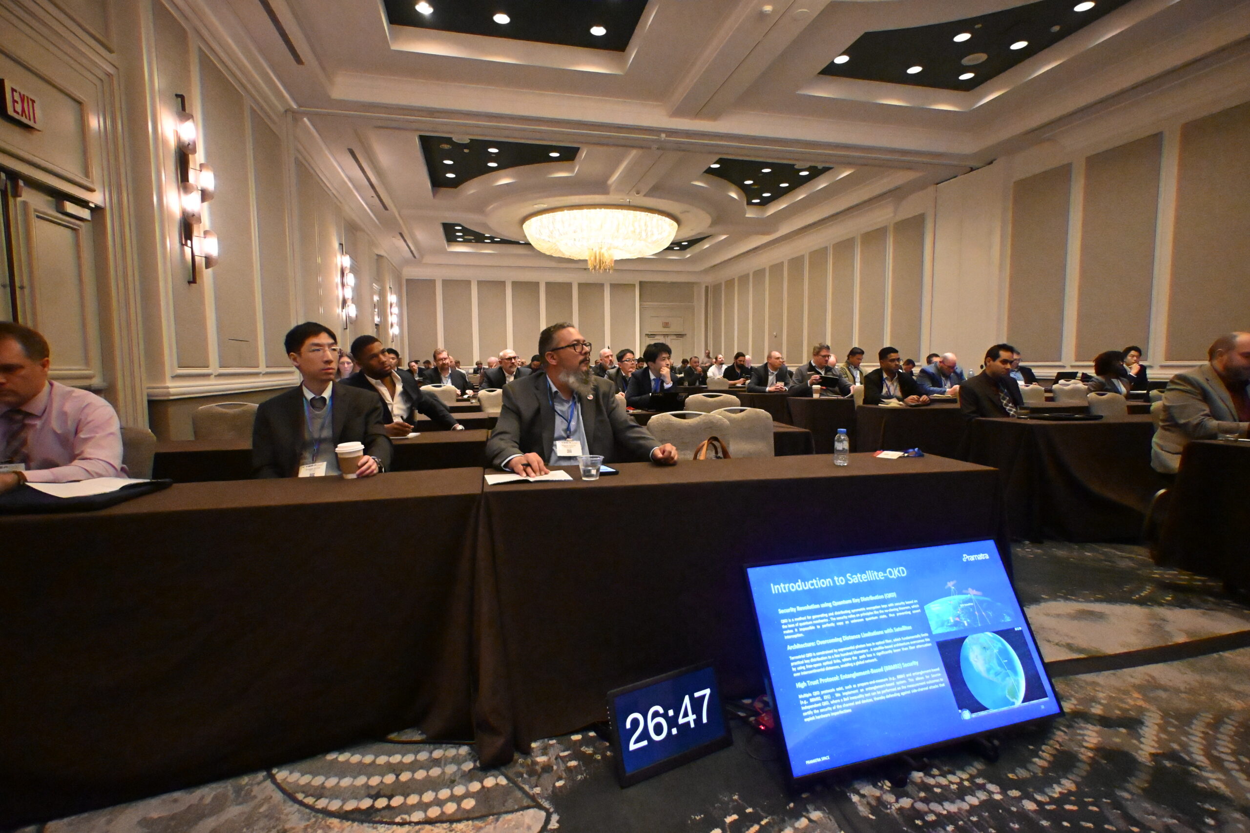 Intimate conference setting