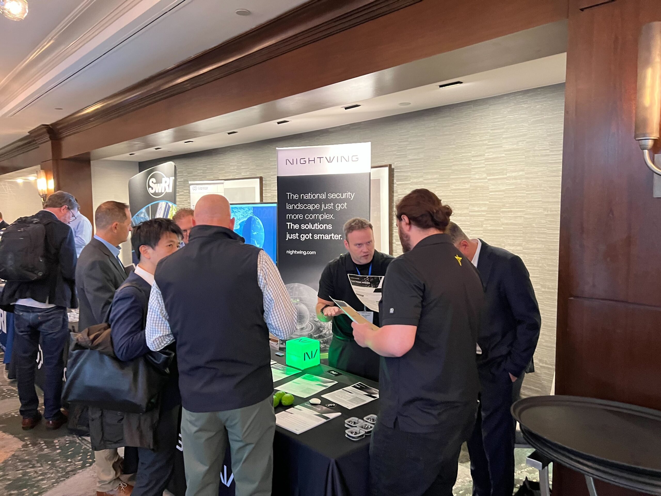CyberSat 2025 attendees networking